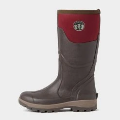 Royal Scot Womens Tay Boots Black/Red