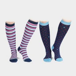 Shires Unisex Bamboo Socks 2 Pack
