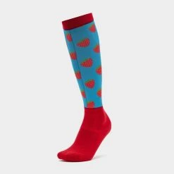 Aubrion Hyde Park Socks Strawberry