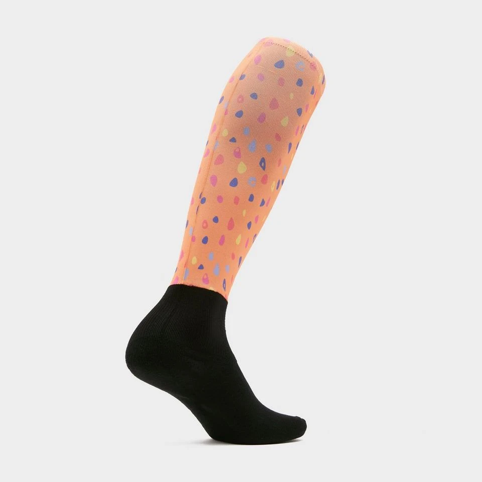 Aubrion Childs Hyde Park Socks Orange Spot - Image 3