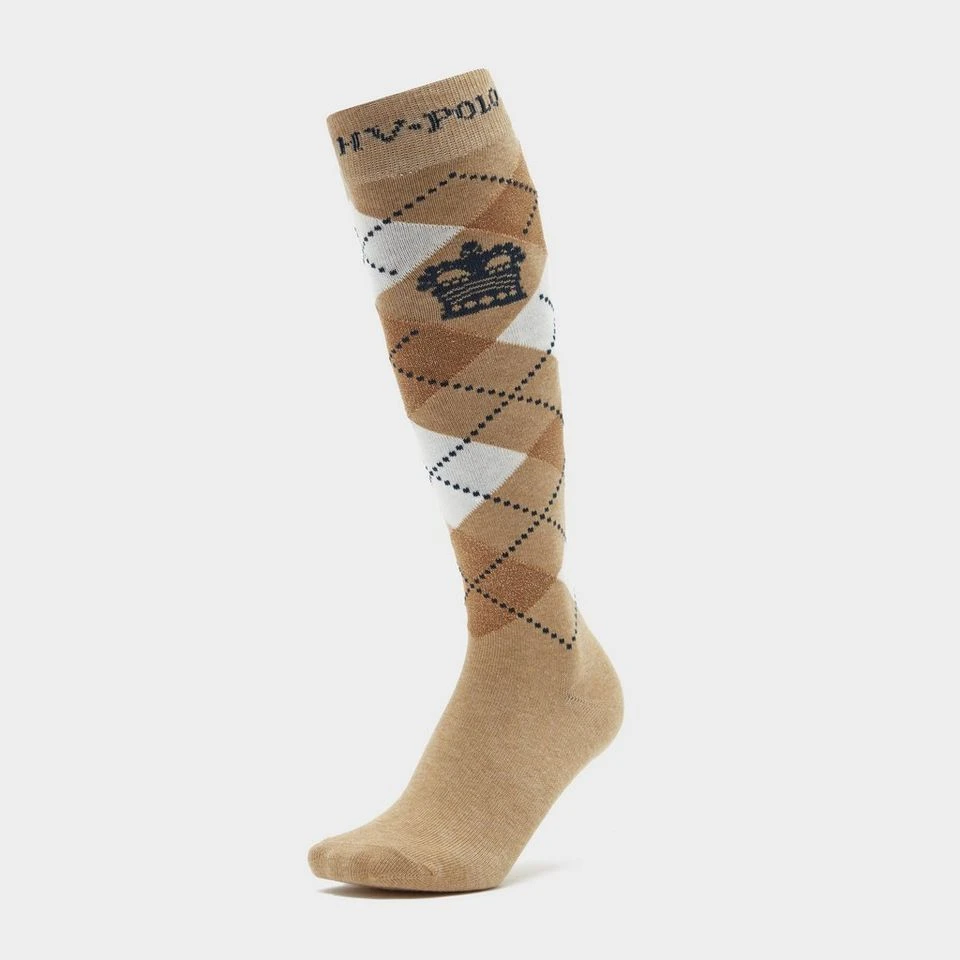 HV Polo Argyle Socks Sandshell