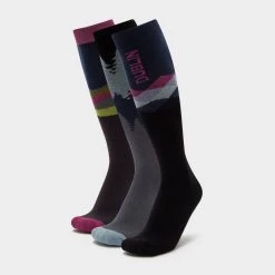 Dublin 3 Pack Socks Blueberry Navy Night