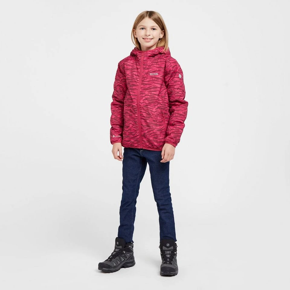 Regatta Kids Volcanics VI Jacket Pink Camo - Image 3