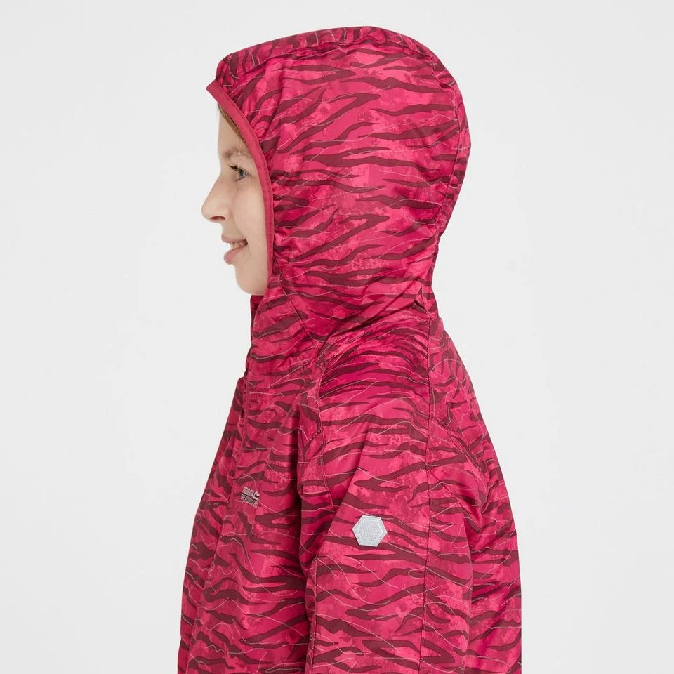 Regatta Kids Volcanics VI Jacket Pink Camo - Image 5
