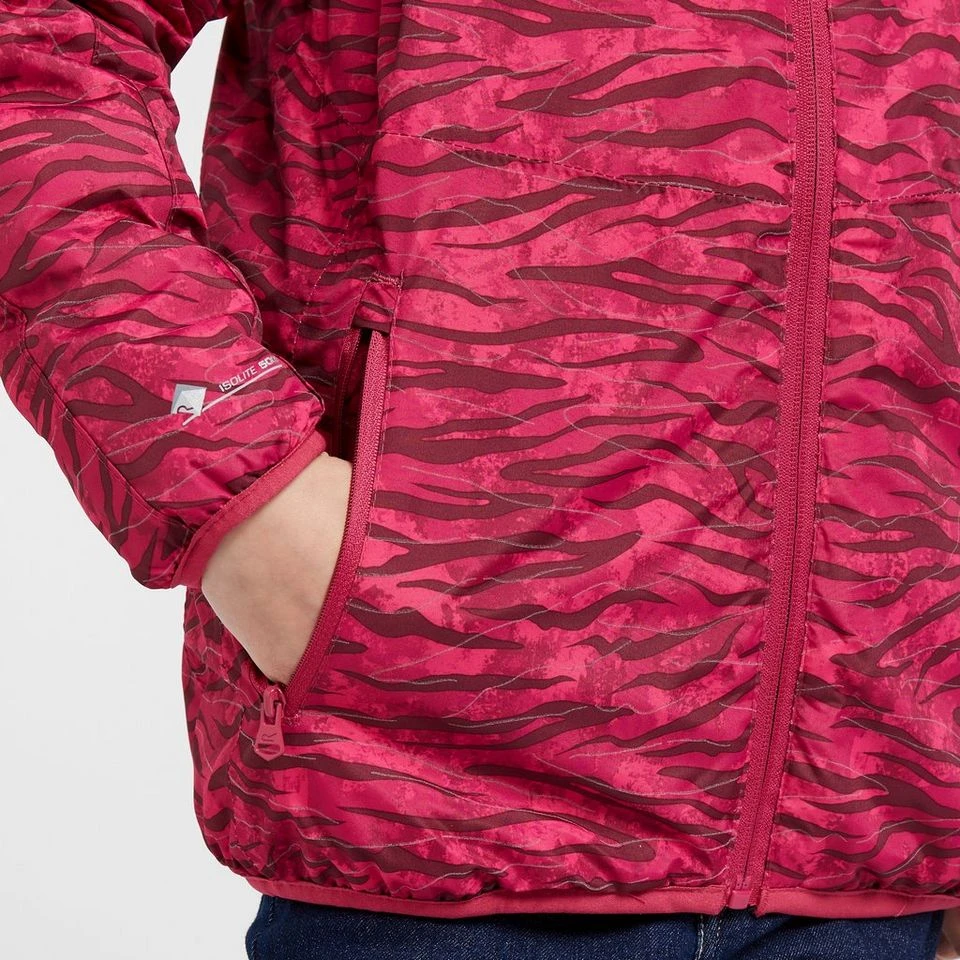 Regatta Kids Volcanics VI Jacket Pink Camo - Image 7