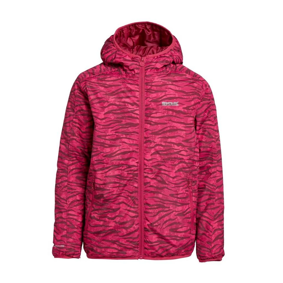 Regatta Kids Volcanics VI Jacket Pink Camo - Image 9