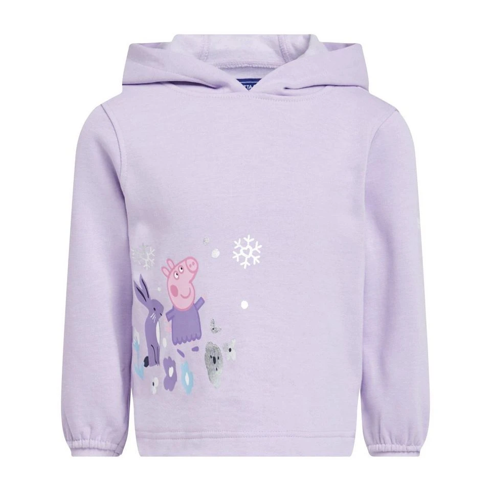 Regatta Kids Peppa Pig Hoody Lilac - Image 6