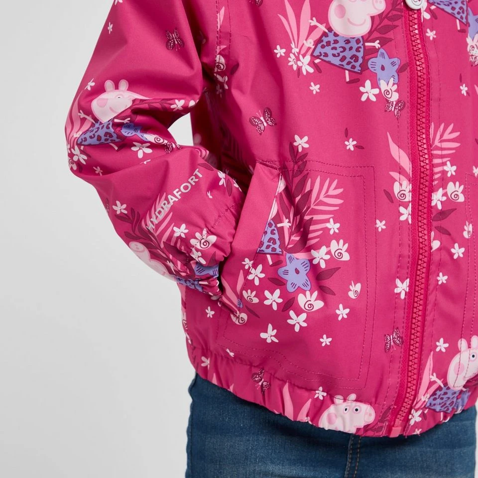 Regatta Kids' Peppa Pig Muddy Puddle Waterproof Jacket - Image 6